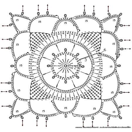 Описание вязания к узор 7 
