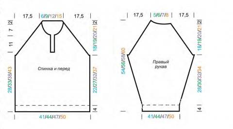 Схема вязания трехцветный джемпер для мальчика раздел для детей детские кофты, жакеты и тд