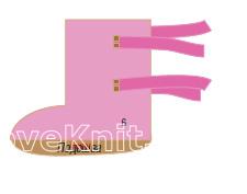 Схема вязания домашние угги с лентами раздел вязание крючком для женщин носки