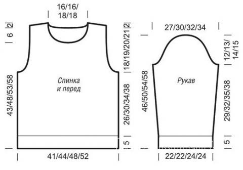 Схема вязания детский двухцветный джемпер с косами раздел вязание спицами для женщин кофты спицами женские