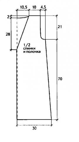 Схема вязания длинный жилет с накладными карманами раздел вязание спицами для женщин жилеты для женщин