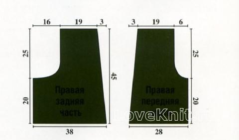Схема вязания свободные шорты с высокой талией  раздел вязание спицами для женщин брюки, шорты