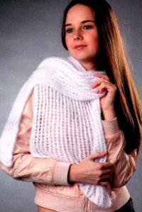 Вязание шарфов (схемы, модели с описанием)