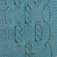 Вязание спицами узор из кос (жгутов) №1797 схема Фото узор из кос (жгутов) №1797 спицами