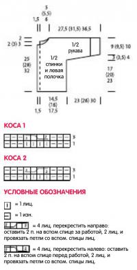 Схема вязания белый детский жакет на пуговицах с капюшоном раздел для детей детские кофты, жакеты и тд