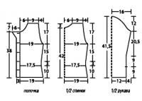 Схема вязания детский коричневый жакет раздел для детей детские кофты, жакеты и тд