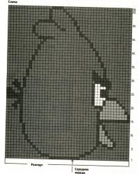 Схема вязания детский пуловер с рисунком angry bird раздел для детей детские кофты, жакеты и тд