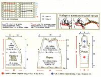 Схема вязания детское голубое платье с капюшоном раздел для детей детские платья, сарафаны