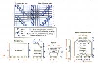 Схема вязания детский белый комбинезон и ажурная кофточка раздел для детей детские штанишки