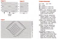 Схема вязания туника с узором из ромбов раздел вязание спицами для женщин платья, сарафаны для женщин