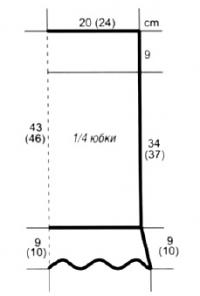 Схема вязания ансамбль из жакета и юбки раздел вязание спицами для женщин кофты спицами женские