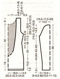 Схема вязания бежевый джемпер с открытой спиной раздел вязание спицами для женщин кофты спицами женские