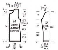 Схема вязания цветной жакет на пуговицах раздел вязание спицами для женщин кофты спицами женские