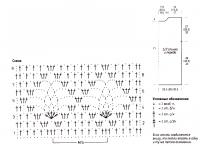 Схема вязания длинный жёлтый топ с поясом раздел вязание спицами для женщин кофты спицами женские