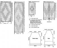 Схема вязания джемпер с жаккардовым узором раздел вязание спицами для женщин кофты спицами женские