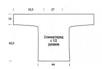 Схема вязания голубой пуловер в технике брумстик раздел вязание спицами для женщин кофты спицами женские