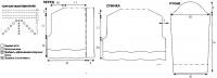 Схема вязания кофта-накидка с капюшоном раздел вязание спицами для женщин кофты спицами женские