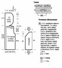 Схема вязания красный объемный жакет с капюшоном раздел вязание спицами для женщин кофты спицами женские