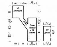 Схема вязания оливковый жакет с капюшоном  раздел вязание спицами для женщин кофты спицами женские
