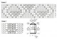Схема вязания оранжевый топ с двойными бретелями раздел вязание спицами для женщин кофты спицами женские