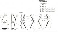 Схема вязания сетчатый пуловер раздел вязание спицами для женщин кофты спицами женские