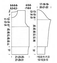 Схема вязания свитер с оленями в бело-розовой гамме раздел вязание спицами для женщин кофты спицами женские