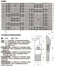 Схема вязания удлиненный свитер раздел вязание спицами для женщин кофты спицами женские