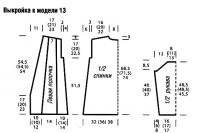 Схема вязания жаккардовый пуловер с планками из кос раздел вязание спицами для женщин кофты спицами женские