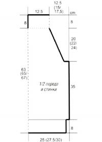 Схема вязания ажурная безрукавка раздел вязание спицами для женщин жилеты для женщин