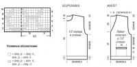 Схема вязания мужская безрукавка (жилет) с карманами раздел вязание спицами для женщин жилеты для женщин