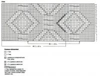 Схема вязания жилет с ирландским мотивом раздел вязание спицами для женщин жилеты для женщин