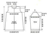 Схема вязания синее пальто раздел вязание спицами для женщин пальто