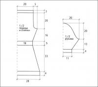 Схема вязания ажурная туника с открытым плечом раздел вязание крючком для женщин платья, сарафаны для женщин