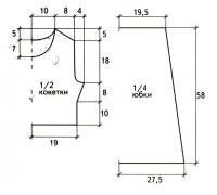 Схема вязания платье до колен с оборками раздел вязание крючком для женщин платья, сарафаны для женщин