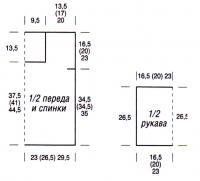 Схема вязания ажурный пуловер из ромбов раздел вязание крючком для женщин кофты для женщин