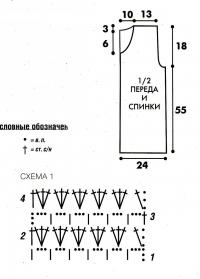 Схема вязания голубой топ с сеточкой на животе раздел вязание крючком для женщин кофты для женщин