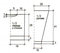 Схема вязания короткий ажурный пуловер раздел вязание крючком для женщин кофты для женщин