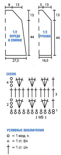 Схема вязания меланжевый свитер ручной вязки раздел вязание крючком для женщин кофты для женщин