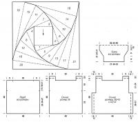 Схема вязания пуловер в стиле "пэчворк" раздел вязание крючком для женщин кофты для женщин