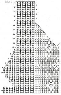 Схема вязания сиреневый топ с ромбами раздел вязание крючком для женщин кофты для женщин