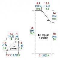 Схема вязания яркая весенняя кофточка в сеточку раздел вязание крючком для женщин кофты для женщин