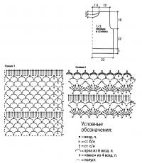 Схема вязания зеленый ажурный топ раздел вязание крючком для женщин кофты для женщин