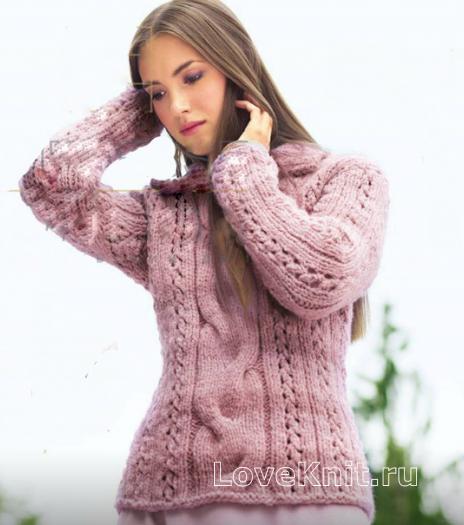 Объемный джемпер