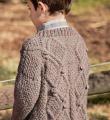 Как связать  кардиган для мальчика с рельефным узором