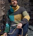 Для мужчин цветной мужской пуловер резинкой фото к описанию