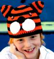  детская шапочка в виде тигра фото к описанию
