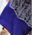 Как связать спицами объемный свитер с ажурным узором