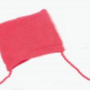 Как связать  шапочка для малыша с завязками