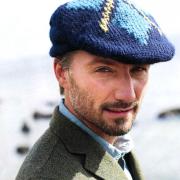 Как связать спицами мужская кепка в шотландском стиле